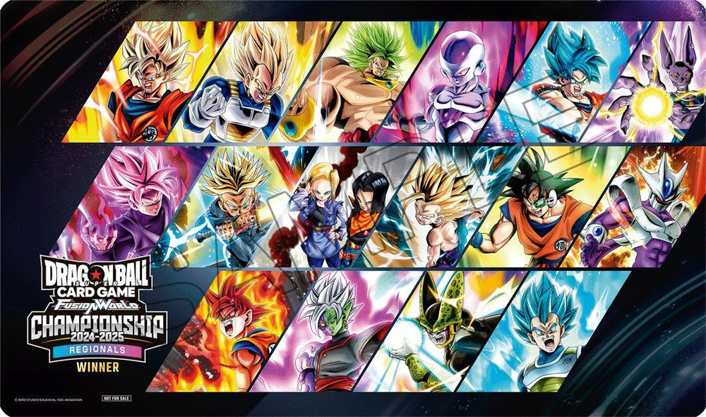 Dragon Ball Super: Fusion World - Playmat (Championship 2024-2025 Regionals) (ONLINE ORDER ONLY)