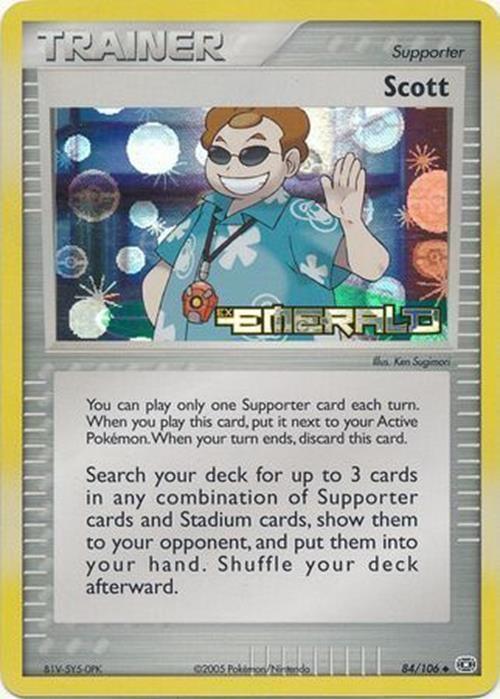Scott (84/106) (Stamped) [EX: Emerald] (Online Only)