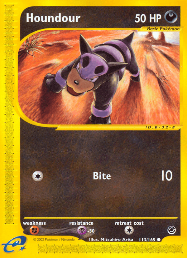 Houndour (113/165) [Expedition: Base Set] (Online Only)