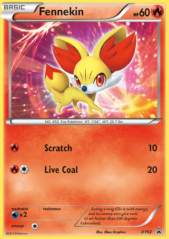 Fennekin (XY02) [XY: Black Star Promos] (Online Only)