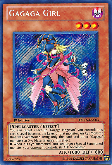 Gagaga Girl [ORCS-EN003] Secret Rare (ONLINE ORDER ONLY)