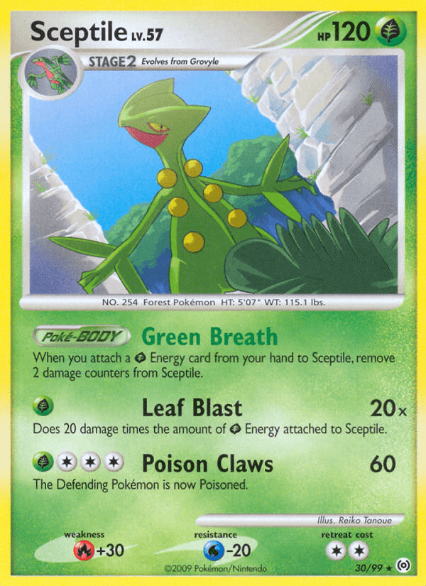 Sceptile (30/99) [Platinum: Arceus] (Online Only)