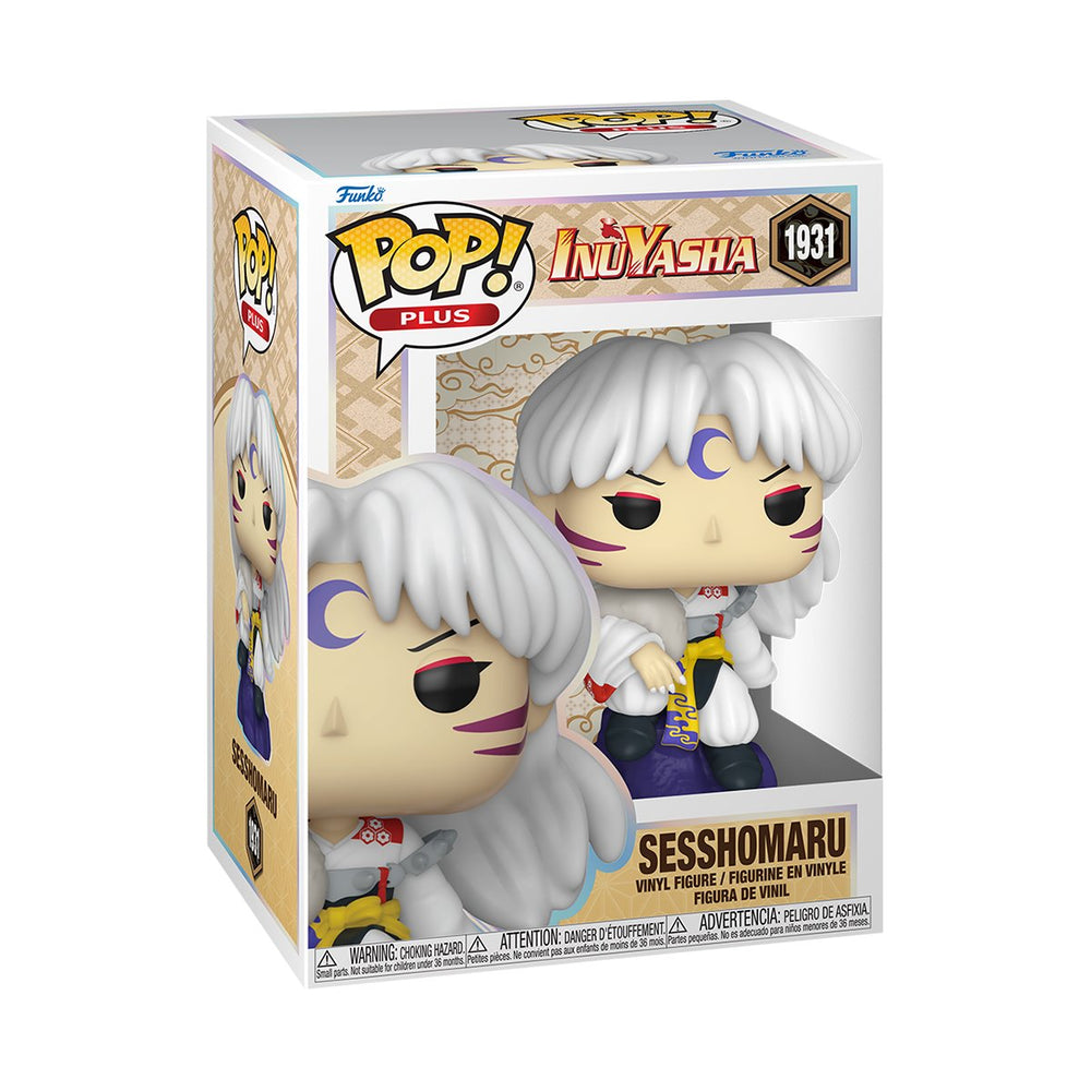 InuYasha Sesshomaru (Sitting) Funko Pop! Vinyl Figure Plus #1931 (ONLINE ORDER ONLY)