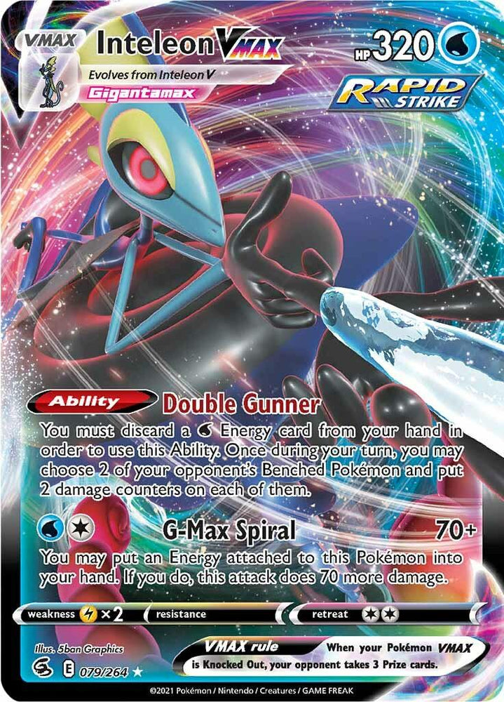 Inteleon VMAX (079/264) [Sword & Shield: Fusion Strike] (Online Only)