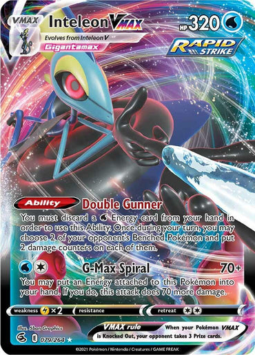Inteleon VMAX (079/264) [Sword & Shield: Fusion Strike] (Online Only)