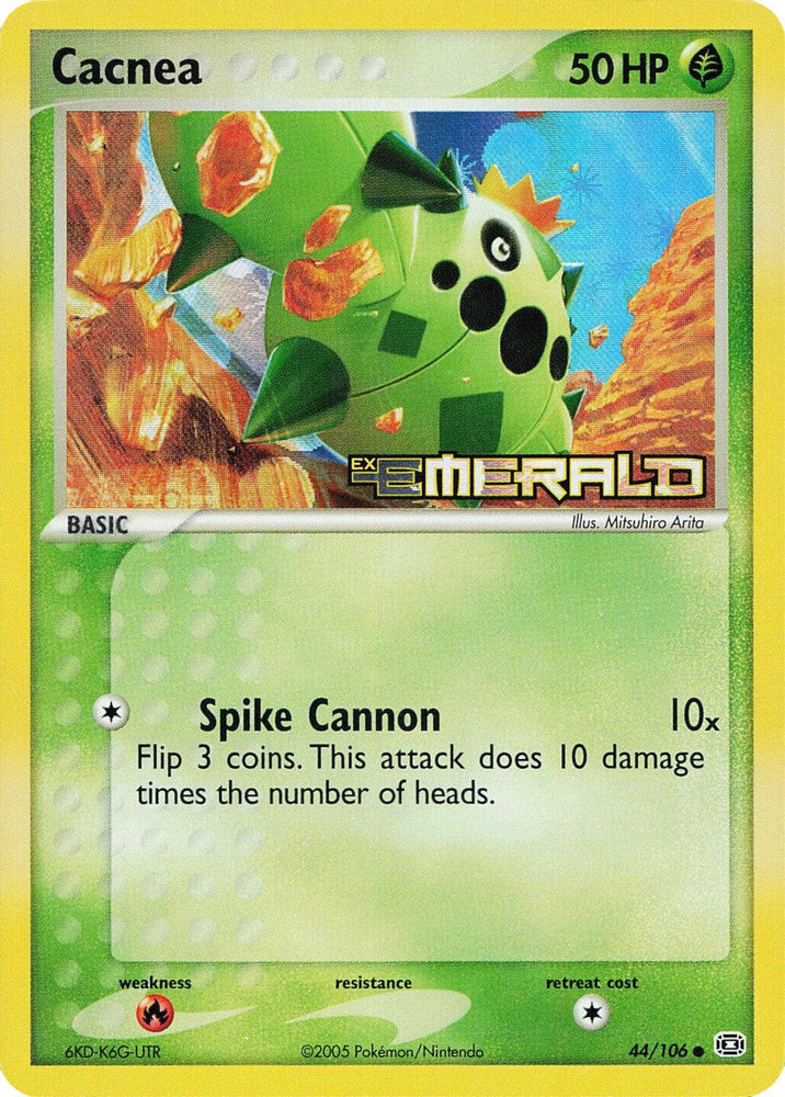 Cacnea (44/106) (Stamped) [EX: Emerald] (Online Only)