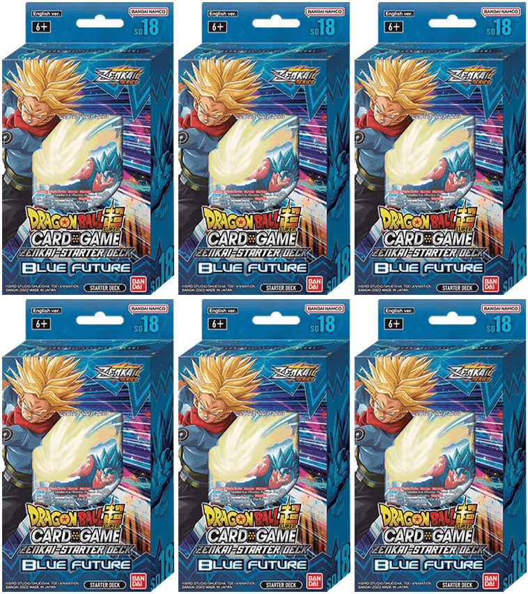 Starter Deck Display [DBS-SD18] - Blue Future (ONLINE ORDER ONLY)