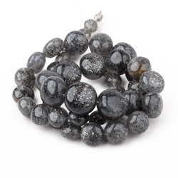 5.5-13mm Celestial Quartz Puffy Plain Coin Beads 17 inch 47 pieces AAA (ONLINE ORDER ONLY)