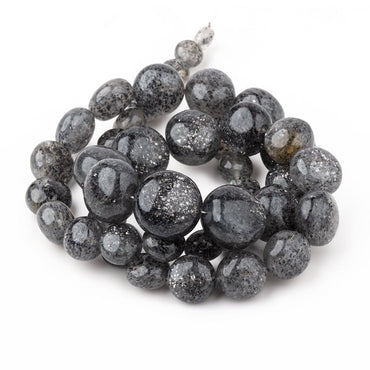 5.5-13mm Celestial Quartz Puffy Plain Coin Beads 17 inch 47 pieces AAA (ONLINE ORDER ONLY)