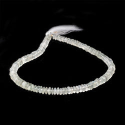 5.5-6.5mm Ceylon Moonstone German Faceted Rondelle Beads 13 inch 130 pieces (ONLINE ORDER ONLY)