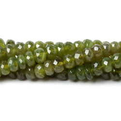 5.5-6mm Idocrase faceted rondelle beads 14 inch 91 pieces (ONLINE ORDER ONLY)