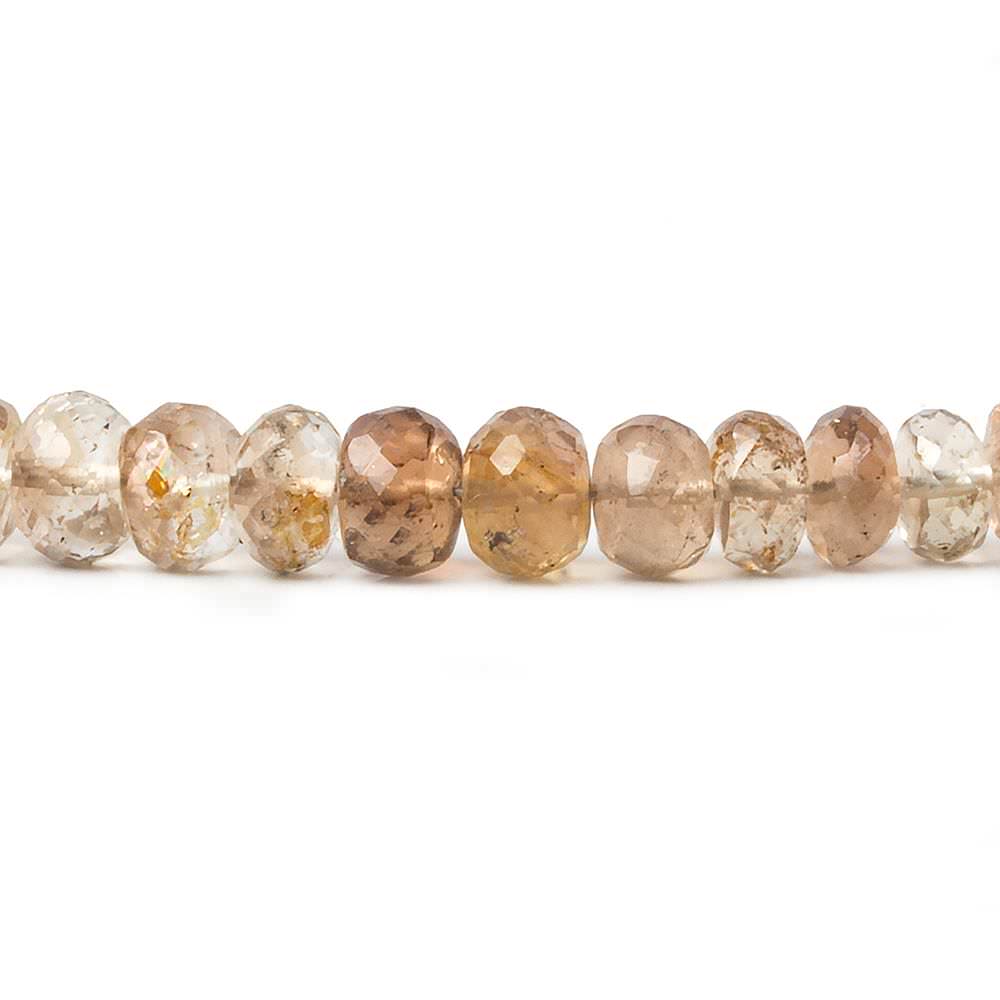 5.5-6mm Multicolor Topaz Faceted Rondelle Beads 16 inch 102 pieces (ONLINE ORDER ONLY)