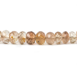 5.5-6mm Multicolor Topaz Faceted Rondelle Beads 16 inch 102 pieces (ONLINE ORDER ONLY)