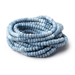 5.5-6mm Owyhee Blue Opal Faceted Rondelle Beads 16 inch 112 pieces (ONLINE ORDER ONLY)