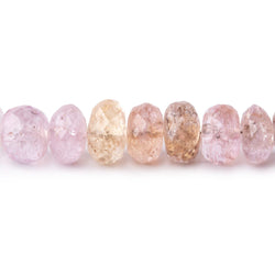5.5-7mm Multi Color Topaz Faceted Rondelle Beads 16 inch 96 pieces AA (ONLINE ORDER ONLY)
