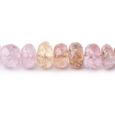 5.5-7mm Multi Color Topaz Faceted Rondelle Beads 16 inch 96 pieces AA (ONLINE ORDER ONLY)