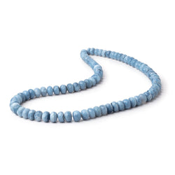 5.5-8mm Owyhee Blue Opal Faceted Rondelle Beads 15.75 inch 78 pieces (ONLINE ORDER ONLY)