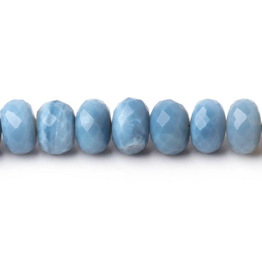 5.5-8mm Owyhee Blue Opal Faceted Rondelle Beads 15.75 inch 78 pieces (ONLINE ORDER ONLY)