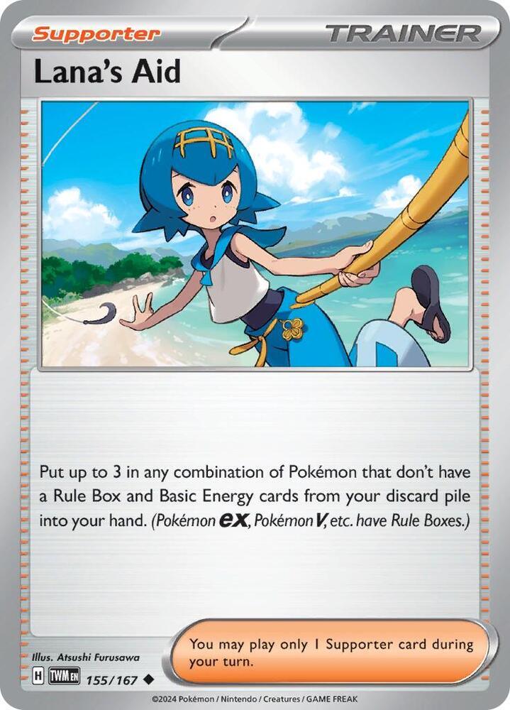 Lana's Aid (155/167) [Scarlet & Violet: Twilight Masquerade] (Online Only)