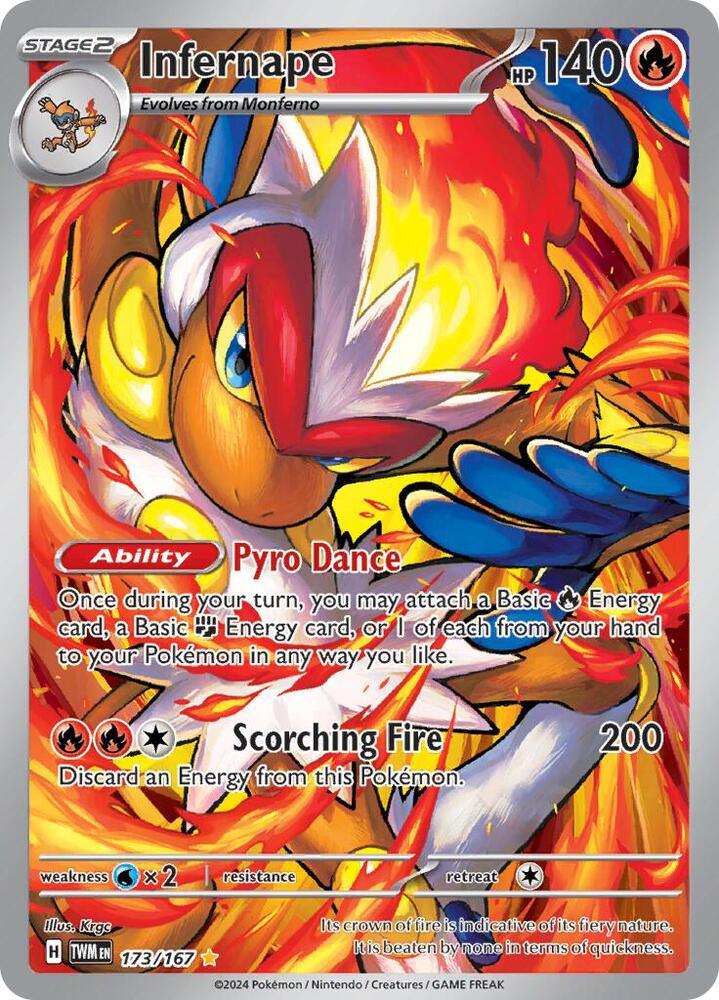 Infernape (173/167) [Scarlet & Violet: Twilight Masquerade] (Online Only)