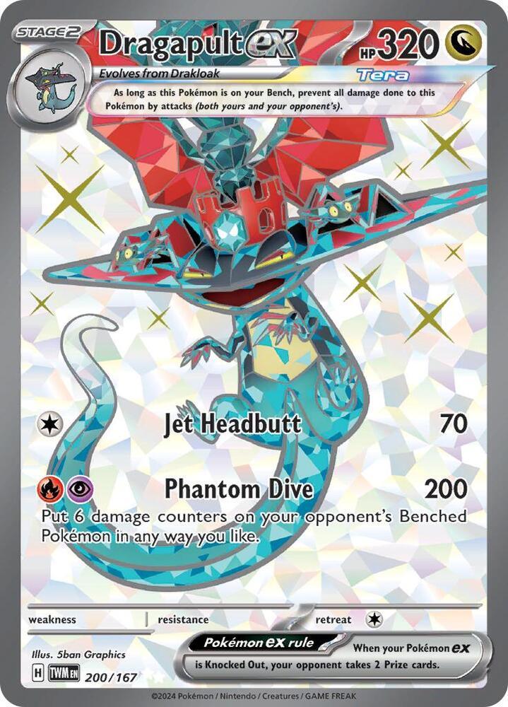 Dragapult ex (200/167) [Scarlet & Violet: Twilight Masquerade] (Online Only)