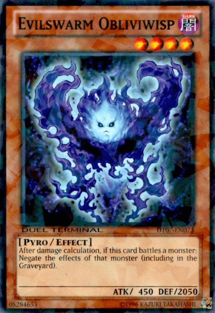 Evilswarm Obliviwisp [DT07-EN073] Common (ONLINE ORDER ONLY)