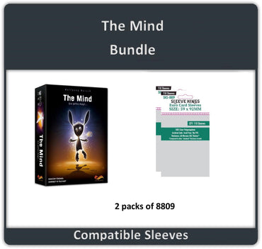 "The Mind" Card Game Compatible Sleeve Bundle (8809 X 2) (ONLINE ORDER ONLY)