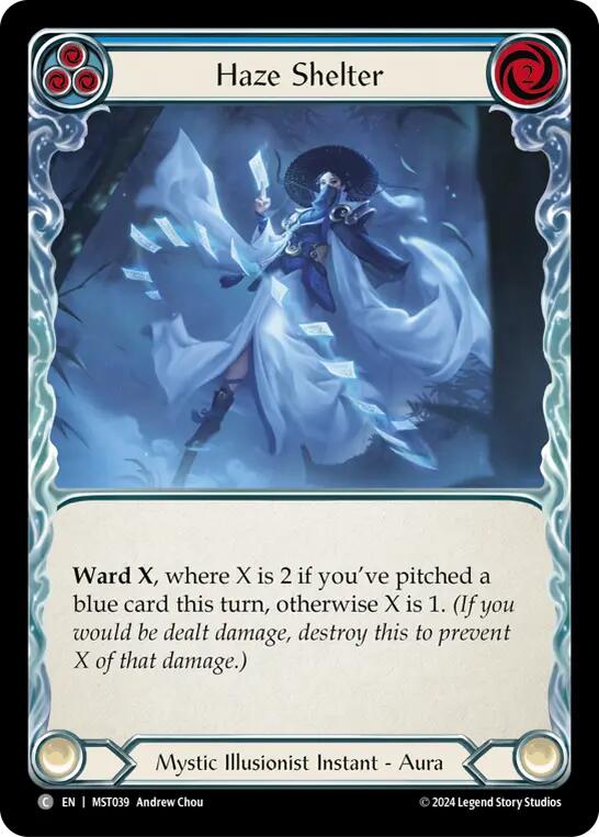 Haze Shelter (Blue) [MST039] (Part the Mistveil)