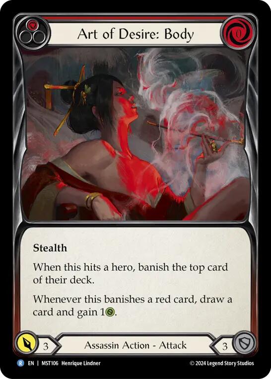 Art of Desire: Body (Red) [MST106] (Part the Mistveil)