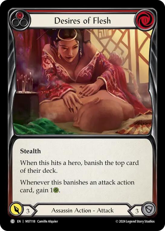 Desires of Flesh (Red) [MST118] (Part the Mistveil)