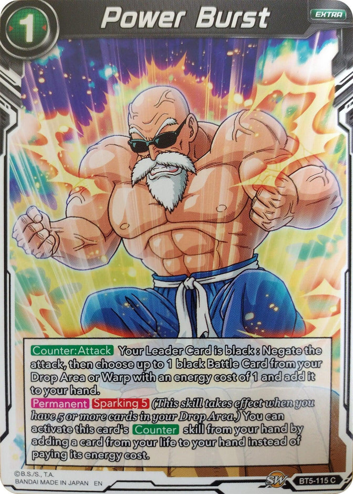 Power Burst (Reprint) (BT5-115) [Critical Blow] (ONLINE ORDER ONLY)