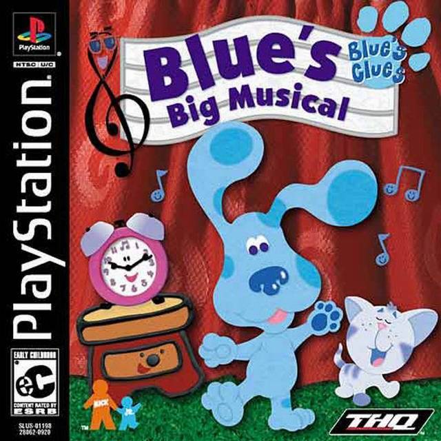 Blue's Clues Blue's Big Musical (Playstation) (ONLINE ORDER ONLY)