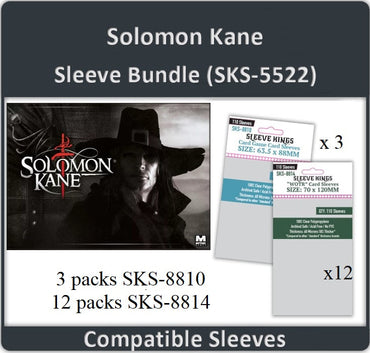 "Solomon Kane" All-In Compatible Sleeve Bundle  (8810 X 3 + 8814 X 12) (ONLINE ORDER ONLY)