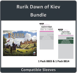 "Rurik: Dawn of Kiev" Compatible Sleeve Bundle (8803 X 1 + 8814 X 1) (ONLINE ORDER ONLY)