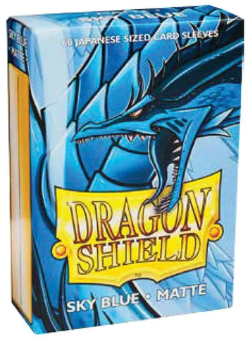 Dragon Shields Japanese: (60) Matte Sky Blue - Anime Imports LLC