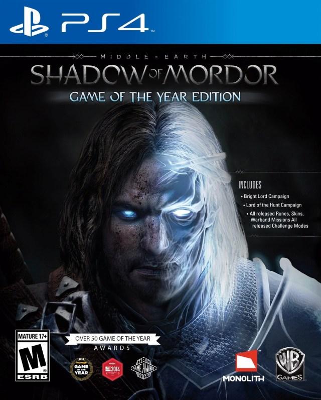 Middle Earth: Shadow of Mordor Game of The Year Edition (Playstation 4) (Online Order Only)