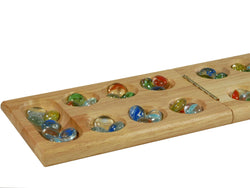 Wood Folding Mancala in Tin Case (ONLINE ORDER ONLY)