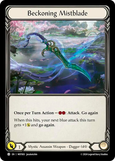 Beckoning Mistblade // Spectral Shield [MST003//MST158] (Part the Mistveil)