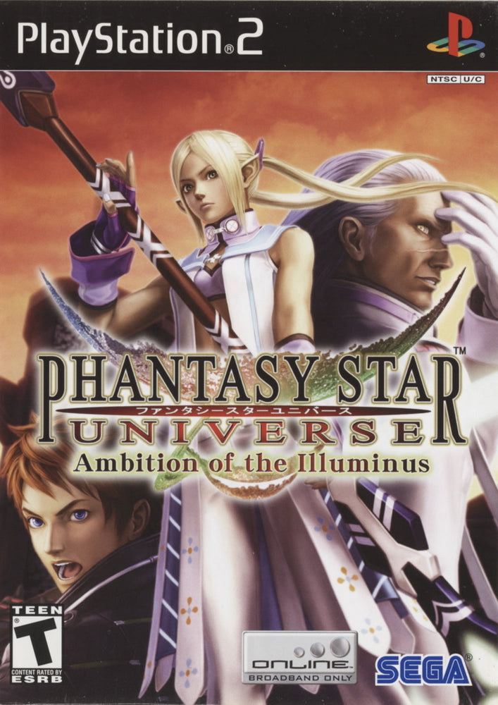 Phantasy Star Universe: Ambition of the Illuminus (Playstation 2) (Online Only)