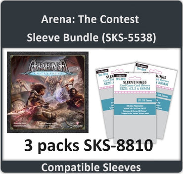 "Arena: the Contest" Compatible Sleeve Bundle (8810 X 3) (ONLINE ORDER ONLY)