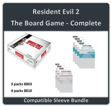 "Resident Evil 2" Compatible Sleeve Bundle (8803 X 3 + 8810 X 4) (ONLINE ORDER ONLY)
