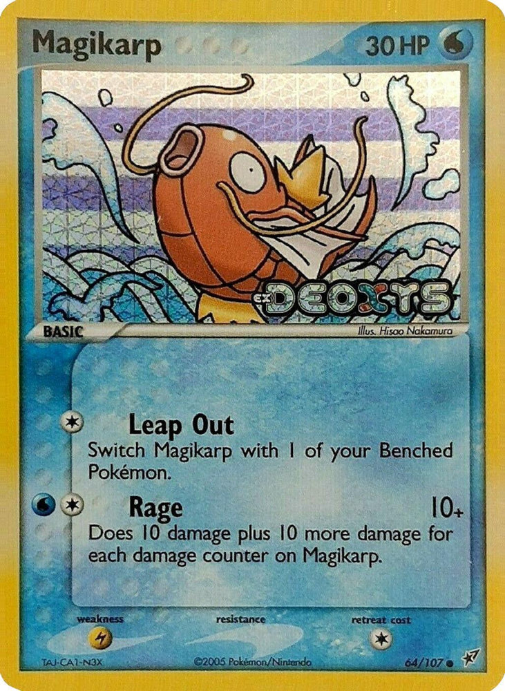 Magikarp (64/107) (Stamped) [EX: Deoxys] (Online Only)