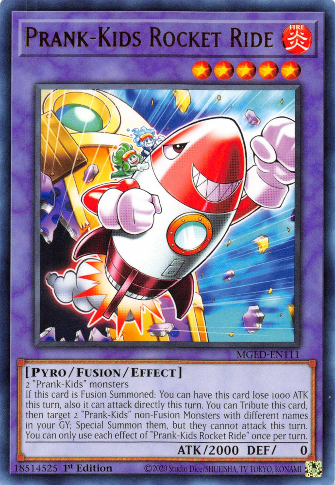 Prank-Kids Rocket Ride [MGED-EN111] Rare (ONLINE ORDER ONLY)
