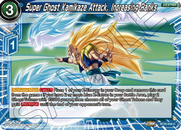Super Ghost Kamikaze Attack, Increasing Ranks (BT25-046) [Legend of the Dragon Balls] (ONLINE ORDER ONLY)