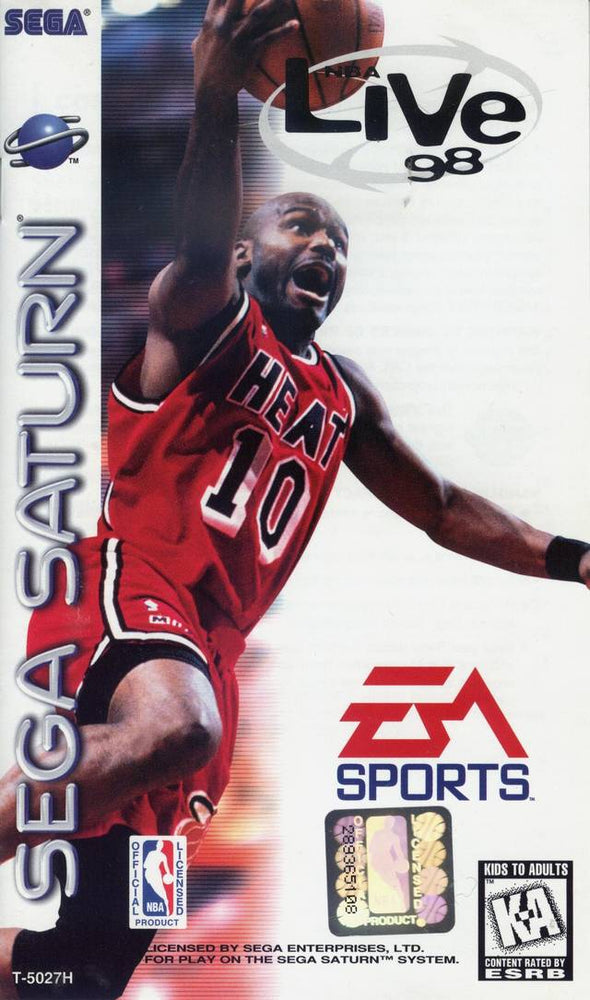 NBA Live 98 (Sega Saturn) (ONLINE ORDER ONLY)