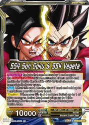 SS4 Son Goku & SS4 Vegeta // SS4 Gogeta, Strongest Fusion Explosion (BT25-098 UC) [Legend of the Dragon Balls] (ONLINE ORDER ONLY)