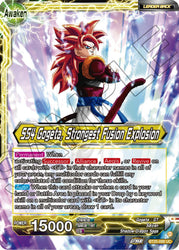SS4 Son Goku & SS4 Vegeta // SS4 Gogeta, Strongest Fusion Explosion (BT25-098 UC) [Legend of the Dragon Balls] (ONLINE ORDER ONLY)