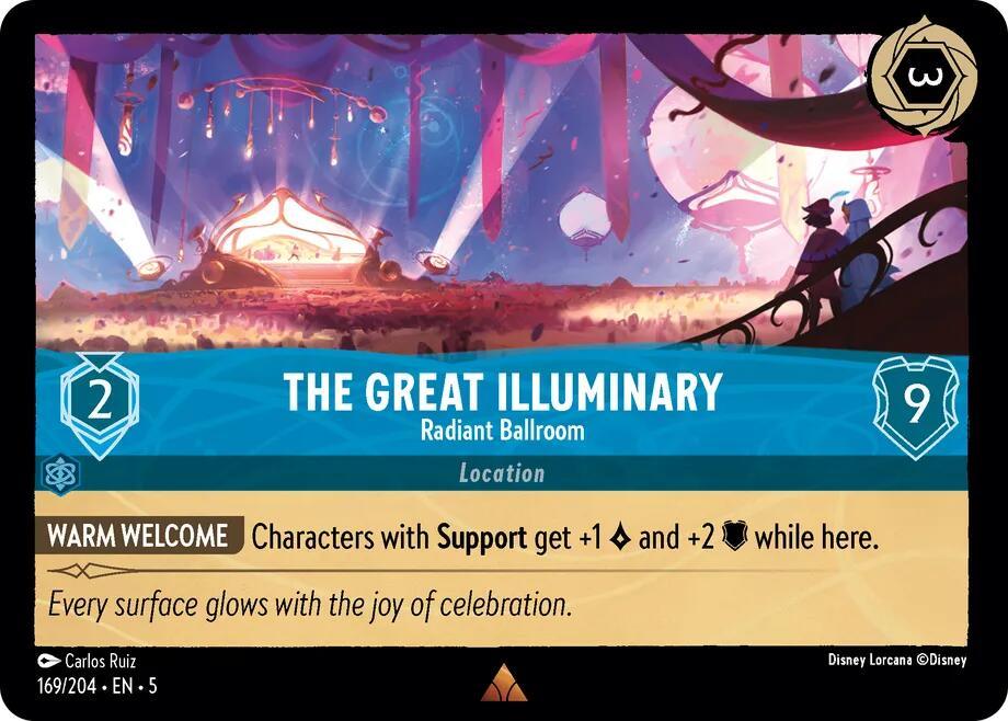 The Great Illuminary - Radiant Ballroom (169/204) [Shimmering Skies] (ONLINE ORDER ONLY)