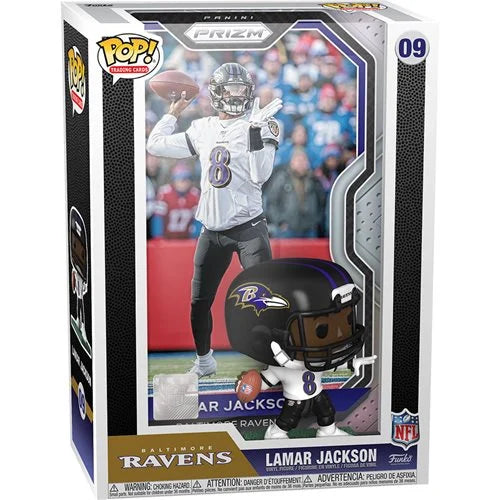 NFL Baltimore Ravens Lamar Jackson Funko Pop! Trading Card Figure #09 (ONLINE ORDER ONLY)