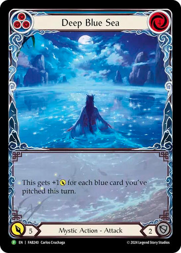 Deep Blue Sea [FAB240] (Promo)  Rainbow Foil